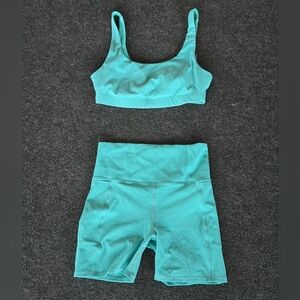 Vuori Green Activewear Set
